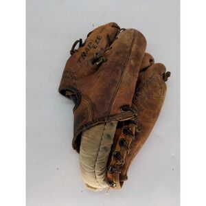 Vtg 1960s Ken Boyer Rawlings USA Model GE 1324 Trap-Eze Baseball Glove Mitt c4